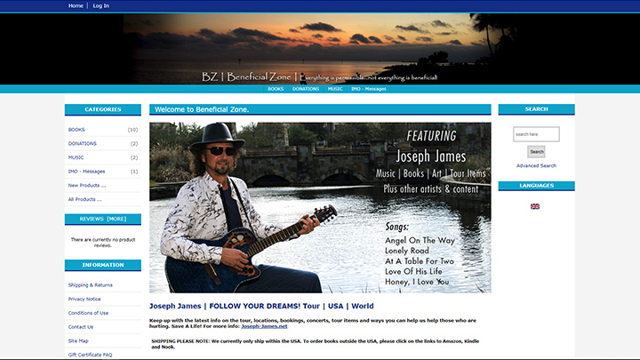 Beneficial Zone Website by Joseph James